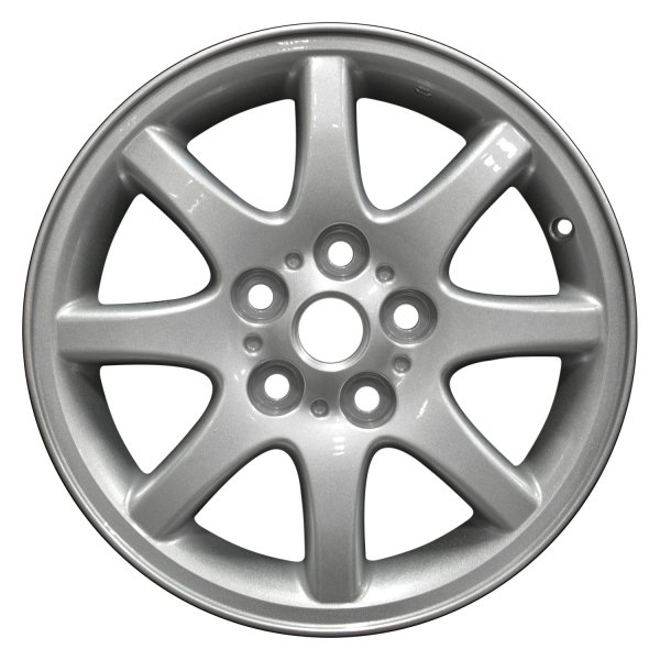 Perfection Wheel® - 16 x 6 8 I-Spoke Sparkle Silver Full Face Alloy Factory Wheel (Refinished)