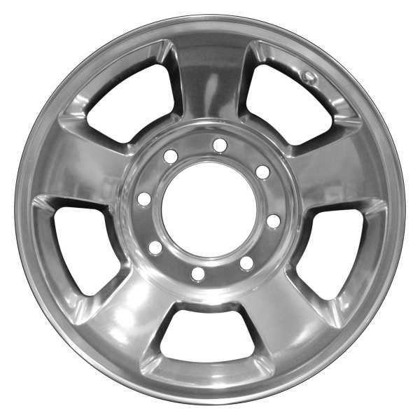 Perfection Wheel® - 17 x 8 5-Spoke Full Polished Alloy Factory Wheel (Refinished)
