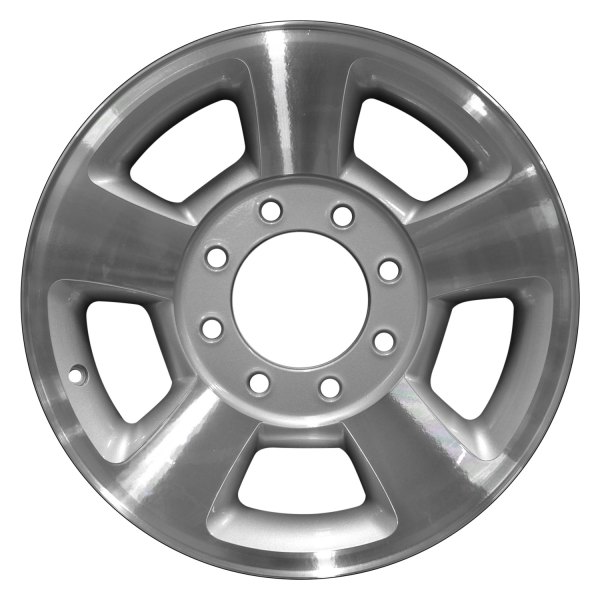 Perfection Wheel® - 17 x 8 5-Spoke Bright Sparkle Silver Machined Alloy Factory Wheel (Refinished)