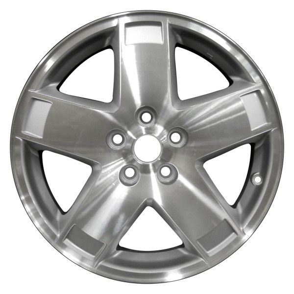 Perfection Wheel® - 18 x 7.5 5-Spoke Sparkle Silver Machined Alloy Factory Wheel (Refinished)