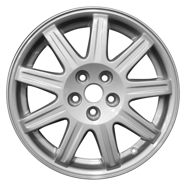 Perfection Wheel® - 16 x 6 9 I-Spoke Sparkle Silver Full Face Alloy Factory Wheel (Refinished)
