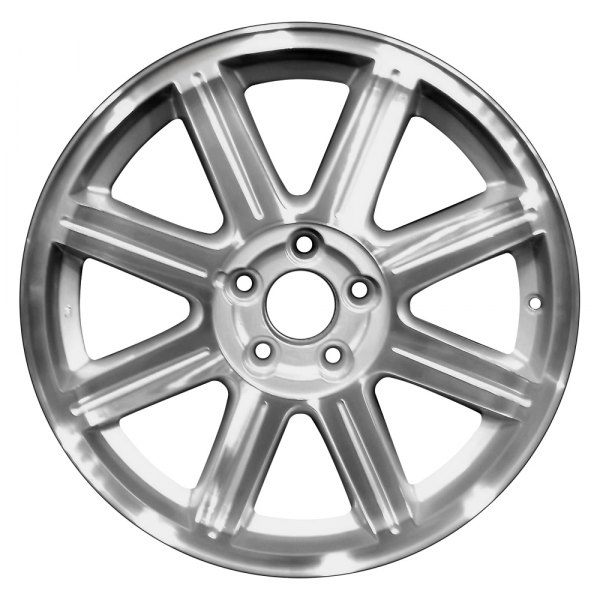 Perfection Wheel® - 18 x 7 8 I-Spoke Sparkle Silver Machined Alloy Factory Wheel (Refinished)