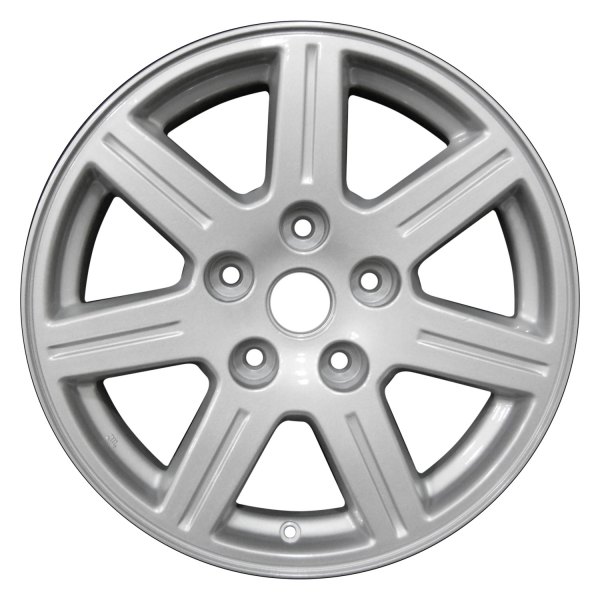 Perfection Wheel® - 18 x 8 7 I-Spoke Sparkle Silver Full Face Alloy Factory Wheel (Refinished)