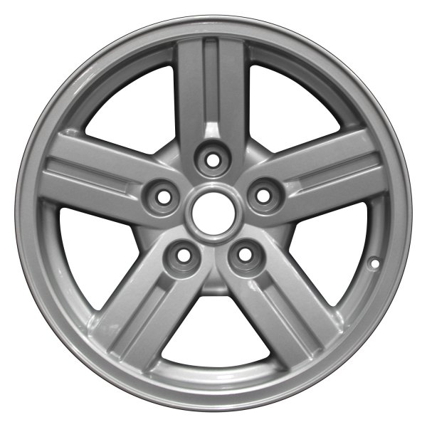 Perfection Wheel® - 18 x 8 5-Spoke Bright Sparkle Silver Full Face Alloy Factory Wheel (Refinished)