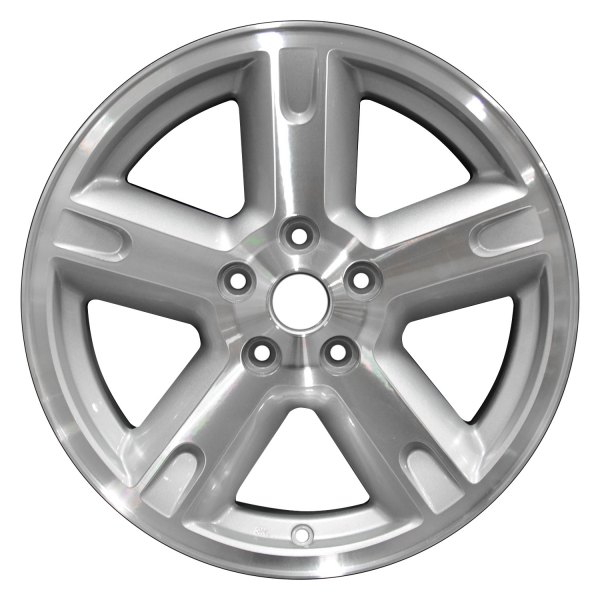 Perfection Wheel® - 17 x 7 5-Spoke Sparkle Silver Machined Alloy Factory Wheel (Refinished)