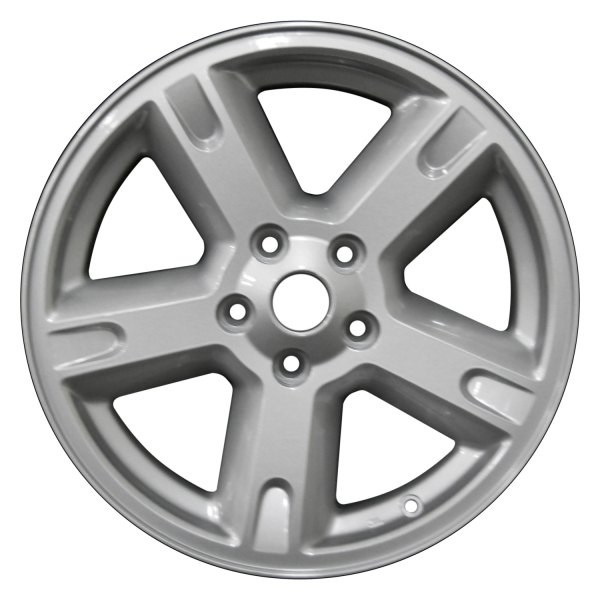 Perfection Wheel® - 17 x 7 5-Spoke Bright Sparkle Silver Full Face Alloy Factory Wheel (Refinished)