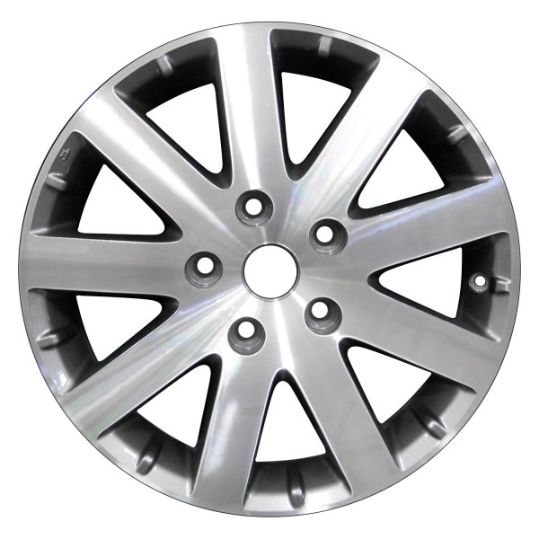 Perfection Wheel® - 17 x 6.5 9 I-Spoke Dark Sparkle Charcoal Machined Alloy Factory Wheel (Refinished)