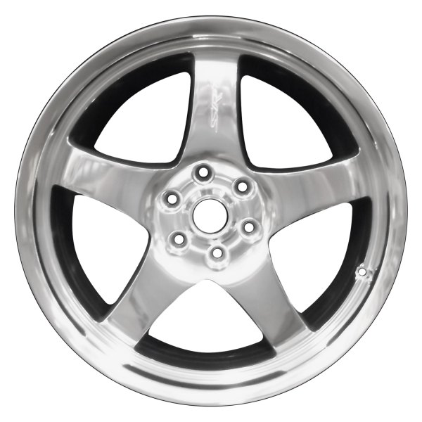Perfection Wheel® - 19 x 13 5-Spoke Full Polished Alloy Factory Wheel (Refinished)