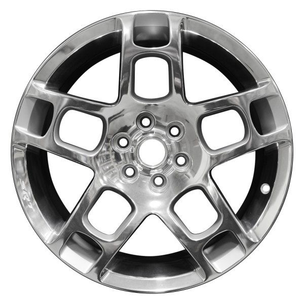 Perfection Wheel® - 18 x 10 Double 5-Spoke Fine Metallic Silver Polish Alloy Factory Wheel (Refinished)