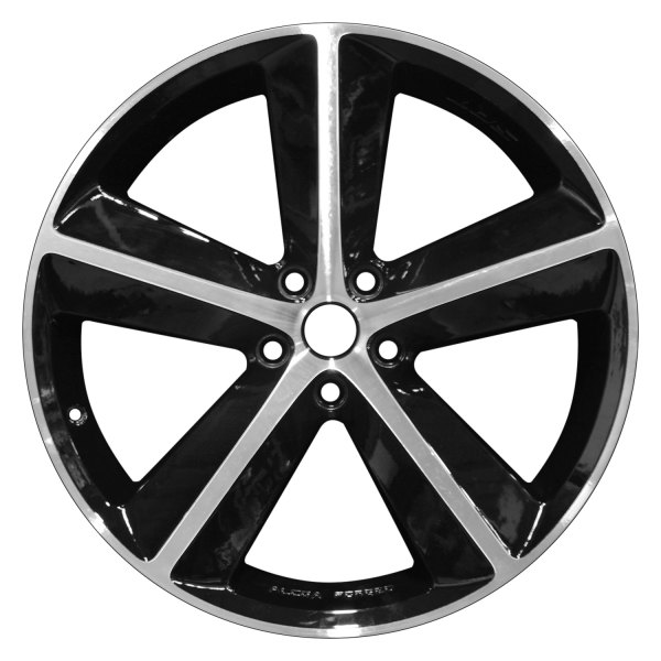 Perfection Wheel® - 20 x 9 5-Spoke Gloss Black Machined Alloy Factory Wheel (Refinished)