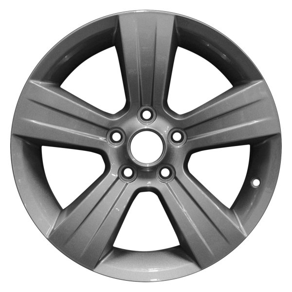 Perfection Wheel® - 17 x 6.5 5-Spoke Dark Gray Metallic Full Face Alloy Factory Wheel (Refinished)