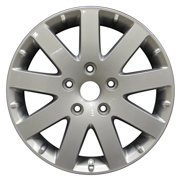 Perfection Wheel® - 17 x 6.5 9 I-Spoke Hyper Bright Silver Full Face Alloy Factory Wheel (Refinished)
