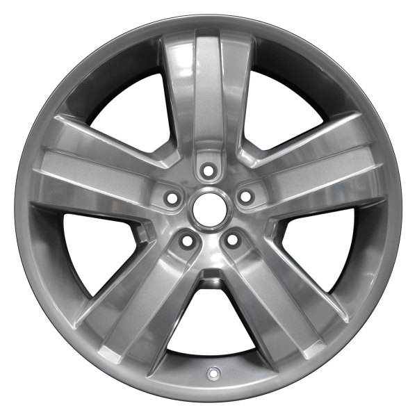 Perfection Wheel® - 20 x 7.5 Double 5-Spoke Sparkle Silver Polish Alloy Factory Wheel (Refinished)
