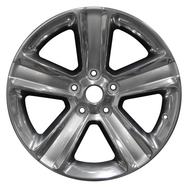 Perfection Wheel® - 20 x 9 5-Spoke Bright Metallic Silver Polish Alloy Factory Wheel (Refinished)