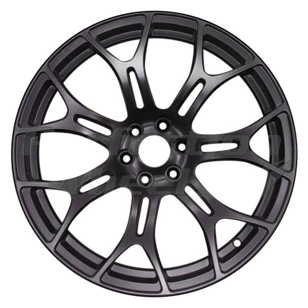 Perfection Wheel® - 18 x 10.5 7 Y-Spoke Flat Matte Black Full Face Alloy Factory Wheel (Refinished)