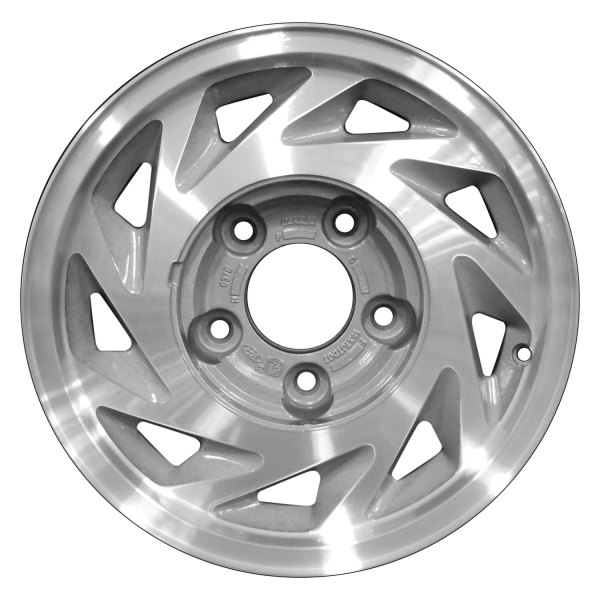 Perfection Wheel® - 15 x 7 9 Turbine-Spoke As Cast Machined Alloy Factory Wheel (Refinished)
