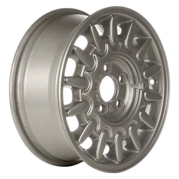 Perfection Wheel® - 15 x 6 14 I-Spoke Sparkle Silver Machined Alloy Factory Wheel (Refinished)