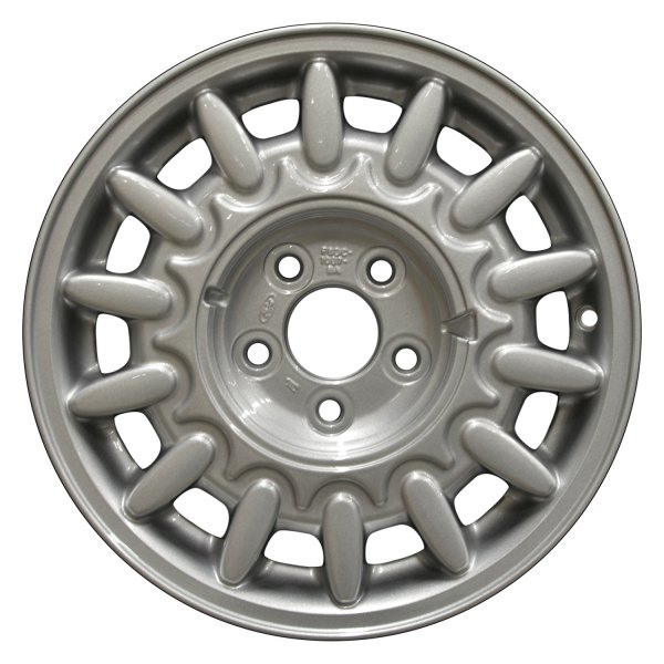 Perfection Wheel® - 15 x 6 14 I-Spoke Sparkle Silver Full Face Alloy Factory Wheel (Refinished)