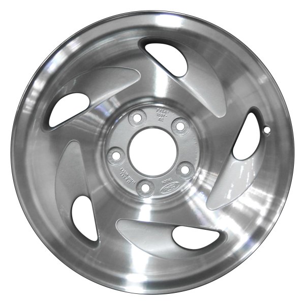 Perfection Wheel® - 17 x 7.5 5-Slot Sparkle Silver Machined Alloy Factory Wheel (Refinished)