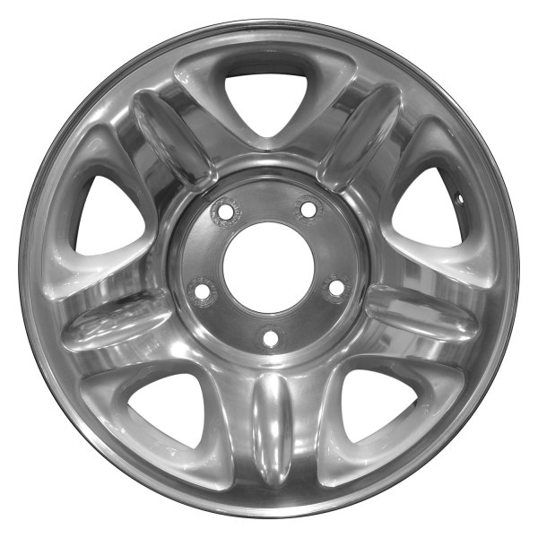 Perfection Wheel® - 16 x 7 5-Slot Fine Metallic Silver Polish Alloy Factory Wheel (Refinished)