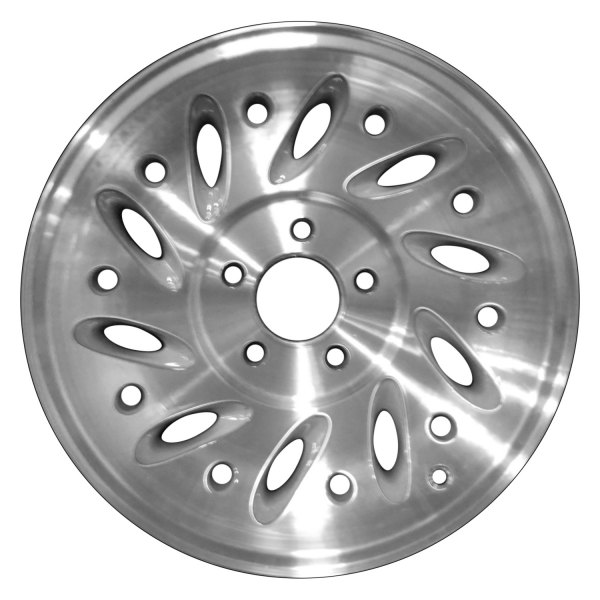 Perfection Wheel® - 15 x 7 10-Slot As Cast Machined Alloy Factory Wheel (Refinished)