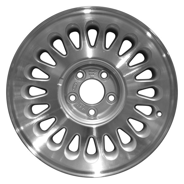 Perfection Wheel® - 16 x 7 20-Slot Sparkle Silver Machined Alloy Factory Wheel (Refinished)
