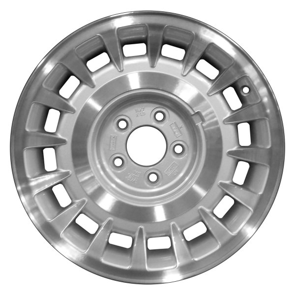 Perfection Wheel® - 16 x 7 16-Slot Sparkle Silver Machined Alloy Factory Wheel (Refinished)