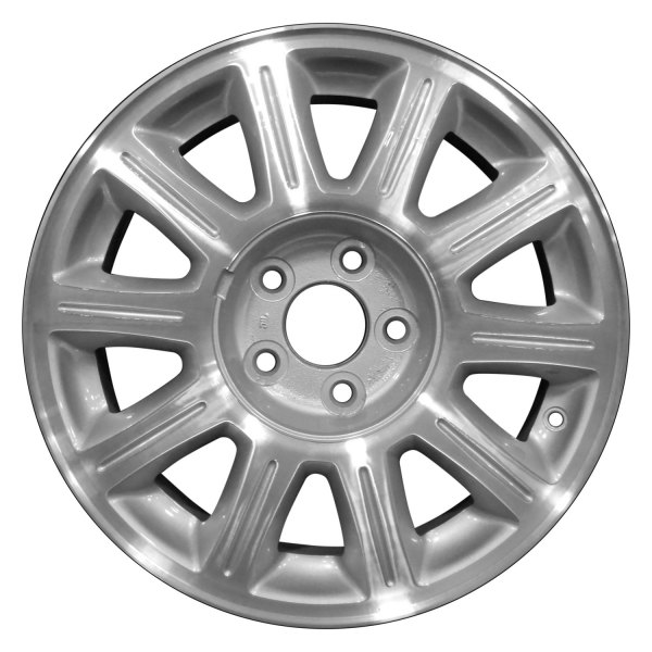 Perfection Wheel® - 16 x 7 10 I-Spoke Sparkle Silver Machined Alloy Factory Wheel (Refinished)