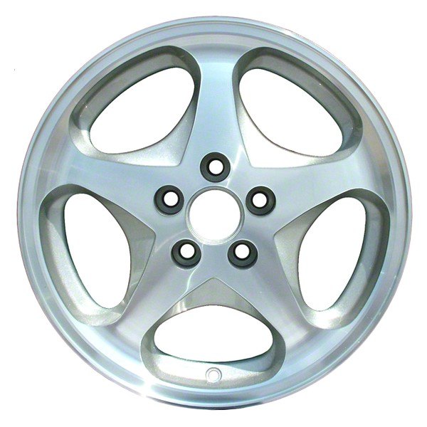 Perfection Wheel® - 16 x 6.5 5-Spoke Medium Charcoal Machined Alloy Factory Wheel (Refinished)