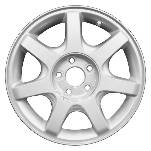 Perfection Wheel® - 16 x 6 7 I-Spoke Sparkle Silver Full Face Alloy Factory Wheel (Refinished)