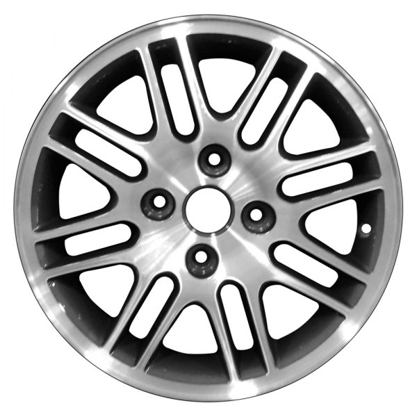 Perfection Wheel® - 15 x 6 8 Y-Spoke Dark Argent Charcoal Machined Alloy Factory Wheel (Refinished)
