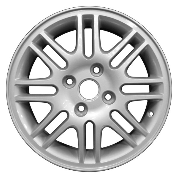 Perfection Wheel® - 15 x 6 8 Y-Spoke Sparkle Silver Full Face Alloy Factory Wheel (Refinished)