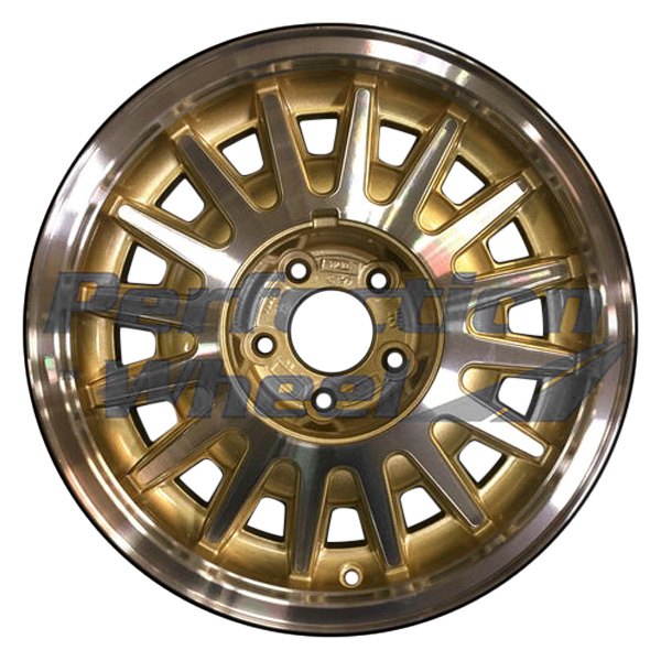 Perfection Wheel® - 16 x 7 16-Slot Sparkle Gold Machined Alloy Factory Wheel (Refinished)