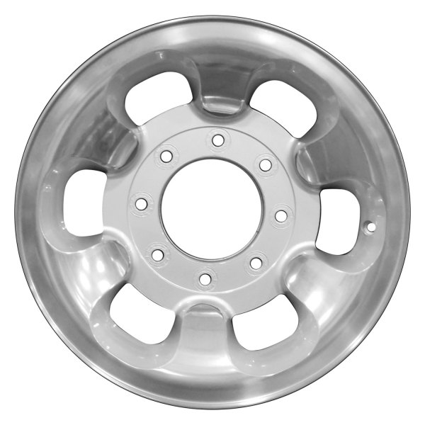 Perfection Wheel® - 16 x 7 6-Slot Bright Fine Silver Polish Alloy Factory Wheel (Refinished)