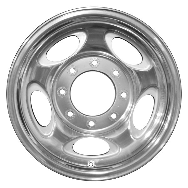 Perfection Wheel® - 16 x 7 5-Slot Bright Fine Silver Polished Texture Alloy Factory Wheel (Refinished)