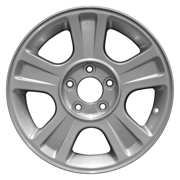 Perfection Wheel® - 16 x 7 5-Spoke Sparkle Silver Full Face Alloy Factory Wheel (Refinished)