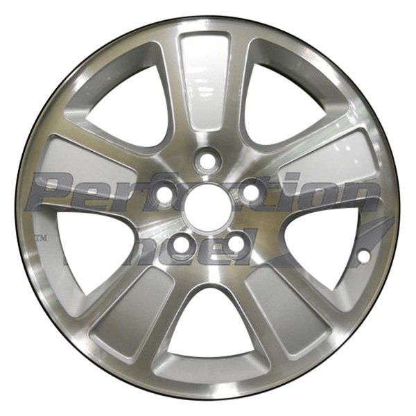Perfection Wheel® - 17 x 7 5-Spoke Bright Sparkle Silver Machined Alloy Factory Wheel (Refinished)