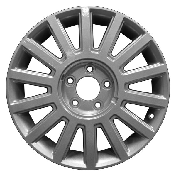 Perfection Wheel® - 17 x 7 14 I-Spoke Sparkle Silver Full Face Alloy Factory Wheel (Refinished)