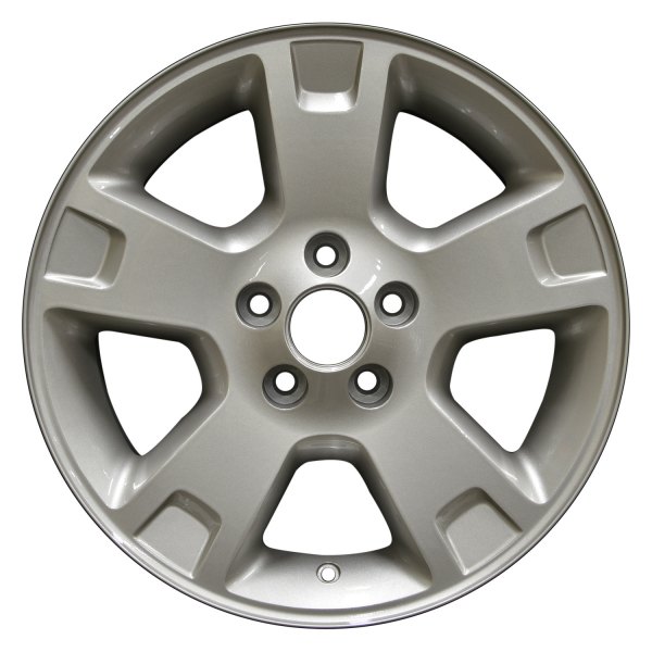 Perfection Wheel® - 17 x 7.5 5-Spoke Ford Satin Nickel Full Face Alloy Factory Wheel (Refinished)