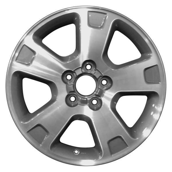 Perfection Wheel® - 17 x 7 5-Spoke Medium Metallic Charcoal Machined Alloy Factory Wheel (Refinished)