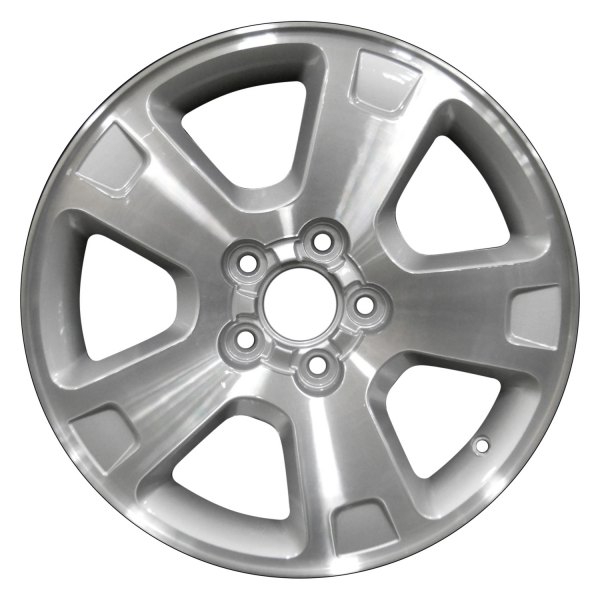 Perfection Wheel® - 17 x 7 5-Spoke Medium Sparkle Silver Machined Alloy Factory Wheel (Refinished)