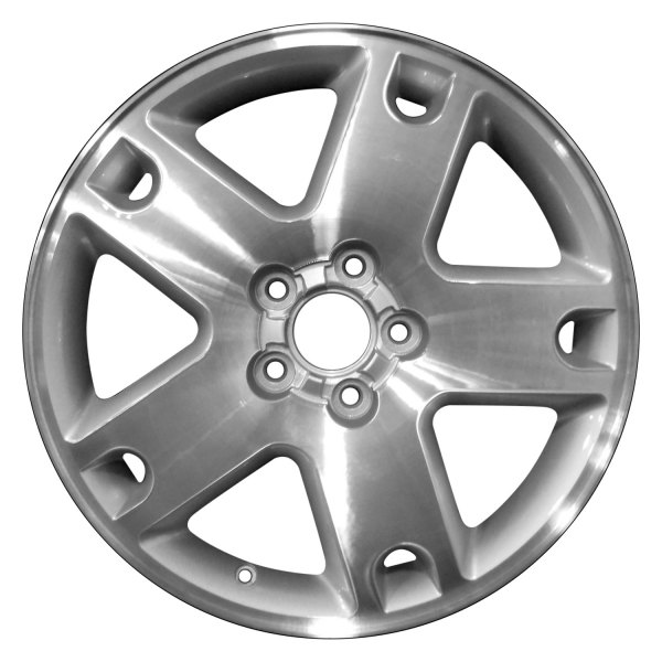Perfection Wheel® - 18 x 7 Double 5-Spoke Bright Sparkle Silver Machined Alloy Factory Wheel (Refinished)