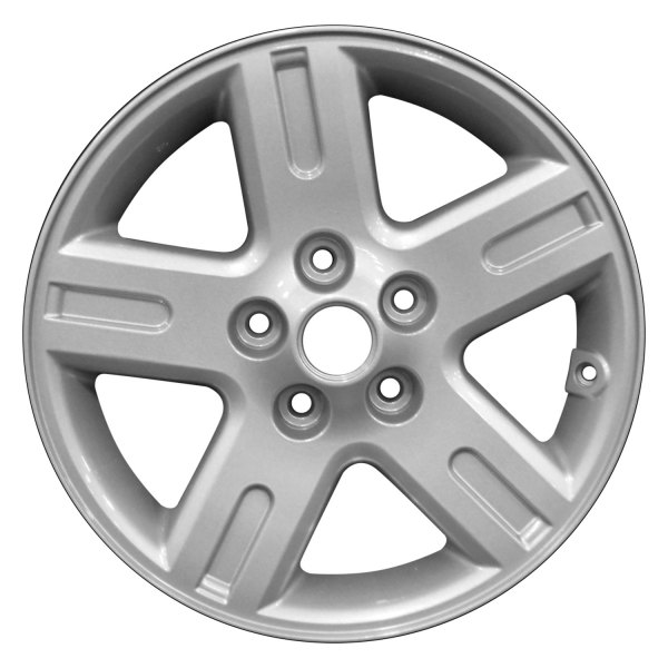 Perfection Wheel® - 16 x 7 5-Spoke Medium Sparkle Silver Full Face Alloy Factory Wheel (Refinished)