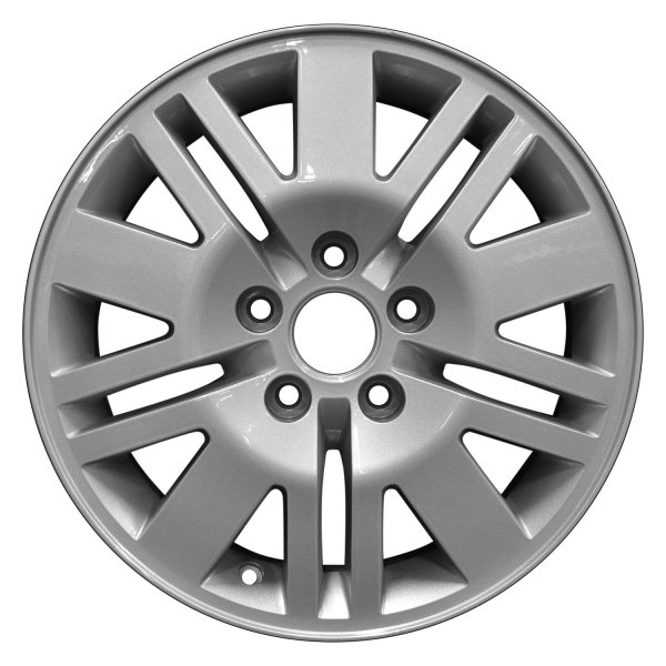 Perfection Wheel® - 16 x 7 5 W-Spoke Sparkle Silver Full Face Alloy Factory Wheel (Refinished)