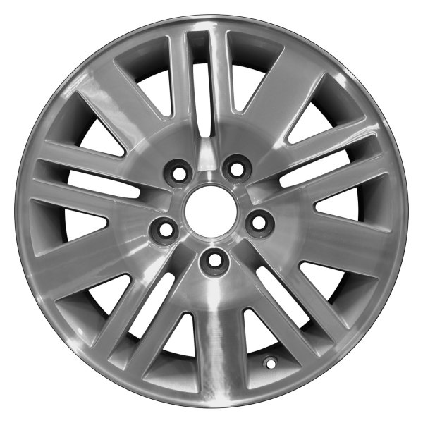 Perfection Wheel® - 16 x 7 5 W-Spoke Sparkle Silver Machined Alloy Factory Wheel (Refinished)