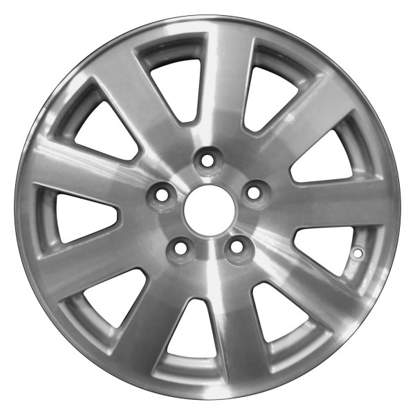 Perfection Wheel® - 16 x 7 9 I-Spoke Sparkle Silver Machined Alloy Factory Wheel (Refinished)