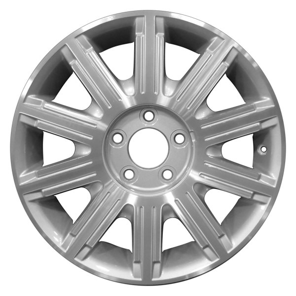 Perfection Wheel® - 17 x 7 10 I-Spoke Sparkle Silver Machined Alloy Factory Wheel (Refinished)