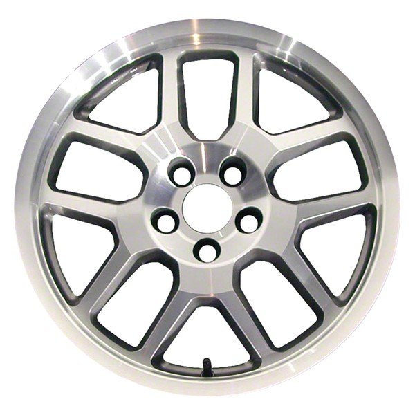 Perfection Wheel® - 18 x 9.5 5 V-Spoke Black Flange Cut Alloy Factory Wheel (Refinished)