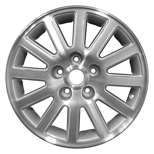 Perfection Wheel® - 16 x 7 12 I-Spoke Bright Sparkle Silver Machined Alloy Factory Wheel (Refinished)