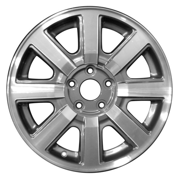 Perfection Wheel® - 17 x 7 8 I-Spoke Dark Metallic Charcoal Machined Alloy Factory Wheel (Refinished)